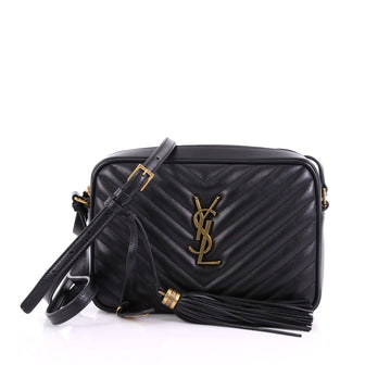 Saint Laurent Lou Camera Bag Matelasse Chevron Leather Small