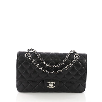 Chanel Classic Double Flap Bag Quilted Caviar Small Black 3844046