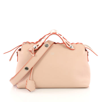 Fendi By The Way Satchel Scalloped Calfskin Small 3844069
