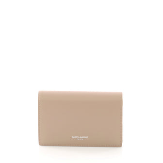 Saint Laurent Fragments Flap Wallet Leather 384411