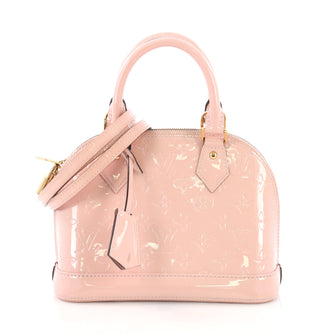 Alma Handbag Monogram Vernis BB