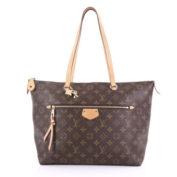 Louis Vuitton Iena Tote Monogram Canvas MM Brown 3846819