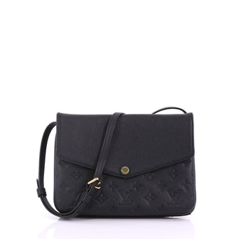 Twice Handbag Monogram Empreinte Leather