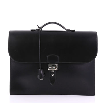 Sac a Depeches Handbag Box Calf 38