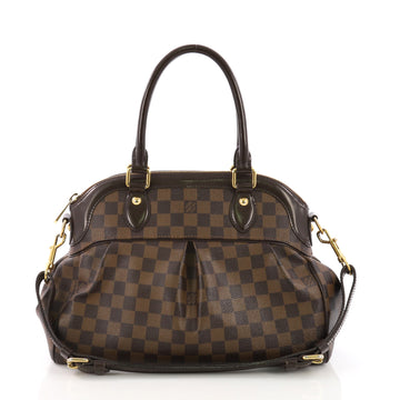 Louis Vuitton Trevi Handbag Damier PM Brown 385072