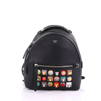 Fendi By The Way Backpack Crossbody Studded Leather 38526107