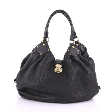 Louis Vuitton L-Hobo Mahina Leather Black 3852612