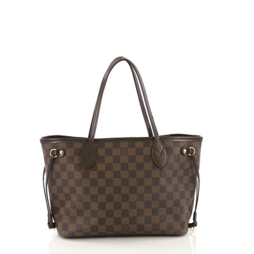 Louis Vuitton Neverfull Tote Damier PM Brown 3852651