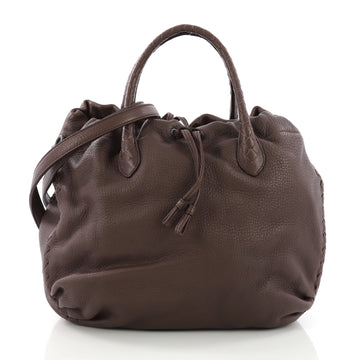 Bottega Veneta Convertible Drawstring Tote Leather with 3852666