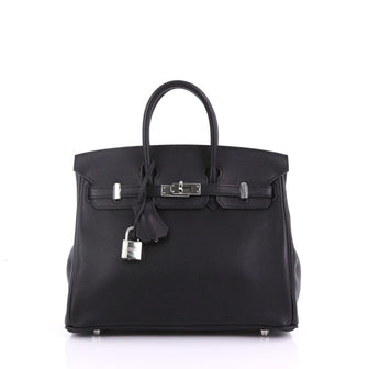 Hermes Birkin Handbag Black Swift with Palladium 3852680