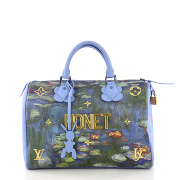 Louis Vuitton Speedy Handbag Limited Edition Jeff Koons 385269
