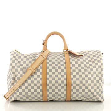 Louis Vuitton Keepall Bandouliere Bag Damier Graphite 55 3852814