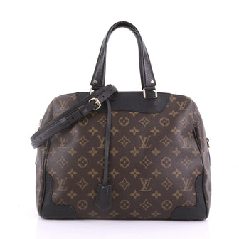 Louis Vuitton Retiro NM Handbag Monogram Canvas Brown 385404