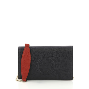 Gucci Soho Wallet on Chain Leather