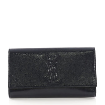 Saint Laurent Belle de Jour Clutch Leather Large