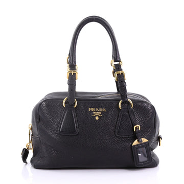 Prada Bauletto Handbag Vitello Daino Medium