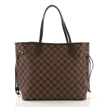 Louis Vuitton Neverfull NM Tote Damier MM Brown 3855311