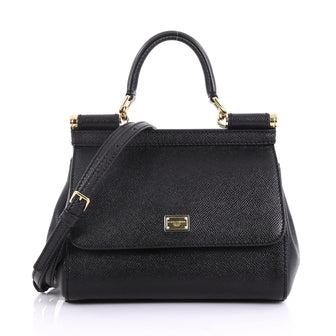 Dolce & Gabbana Miss Sicily Handbag Leather Small - Rebag