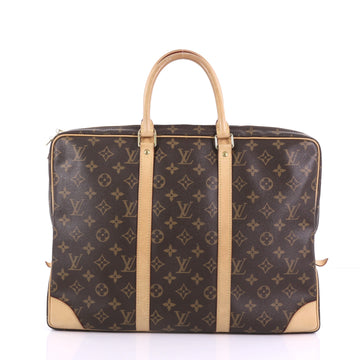 Louis Vuitton Porte-Documents Voyage Briefcase Monogram Brown 3855712