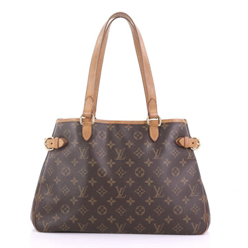 Louis Vuitton Batignolles Handbag Monogram Canvas Horizontal Brown 3855729