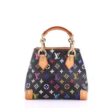 Louis Vuitton Audra Handbag Monogram Multicolor Black 3855736
