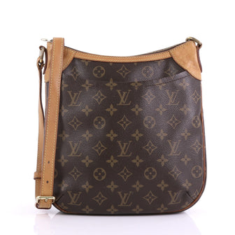 Louis Vuitton Odeon Handbag Monogram Canvas PM Brown 3855742