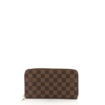 Louis Vuitton Zippy Organizer Damier Brown 385574