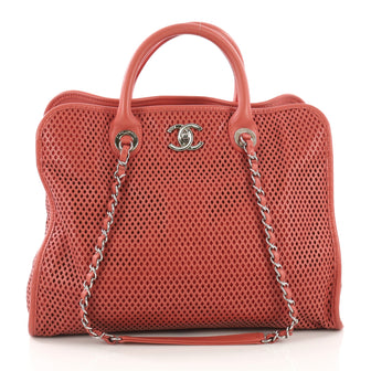 Chanel Up In The Air Convertible Tote Perforated Leather 3855773