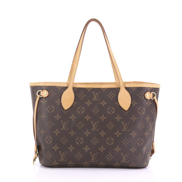 Louis Vuitton Neverfull Tote Monogram Canvas PM Brown 385579