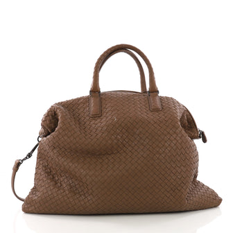 Bottega Veneta Convertible Satchel Intrecciato Nappa Maxi 385581