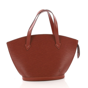 Louis Vuitton Saint Jacques Handbag Epi Leather PM Brown 385647