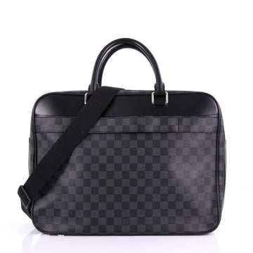 Louis Vuitton Overnight Handbag Damier Graphite Black 3858614