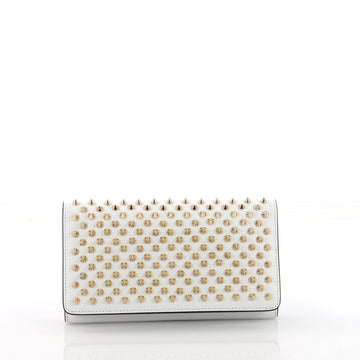 Christian Louboutin Macaron Wristlet Spiked Leather 3858620