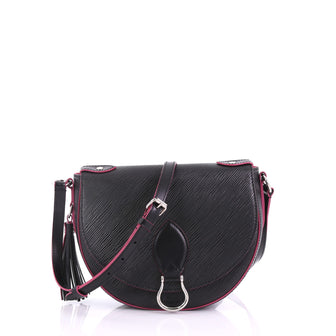 Louis Vuitton Saint Cloud Handbag NM Epi Leather Black 3858660