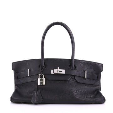 Hermes Birkin JPG Handbag Black Clemence with Palladium 3858669