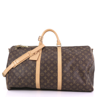Louis Vuitton Keepall Bandouliere Bag Monogram Canvas 55 3858674