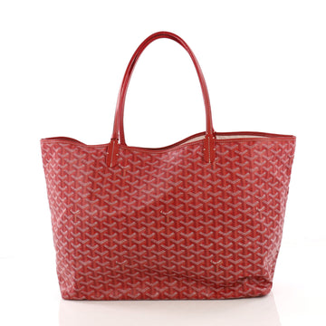 Goyard St. Louis Tote Coated Canvas GM Red 3858684