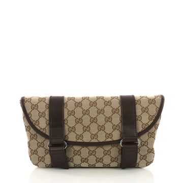 Gucci Waist Belt Bag GG Canvas Small Brown 38597121