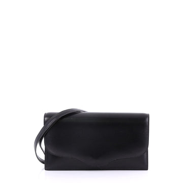 Hermes Vintage Curve Shoulder Bag Box Calf 21 Black 3859713