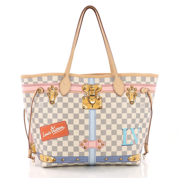 Louis Vuitton Neverfull NM Tote Limited Edition Damier 386221