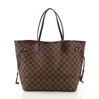  Louis Vuitton Model: Neverfull Tote Damier MM Brown 38632/11