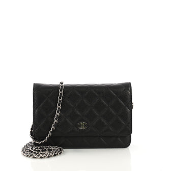Chanel Wallet on Chain Quilted Caviar Black 3863239
