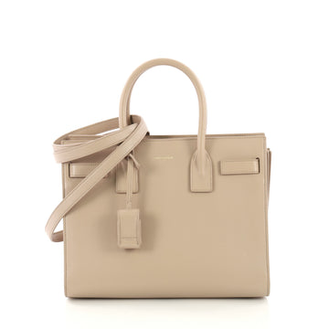 Saint Laurent Sac de Jour NM Handbag Leather Baby Neutral 386761