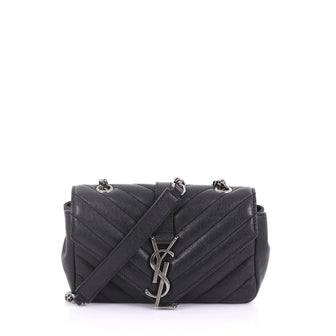 Saint Laurent Classic Monogram College Bag Matelasse 387016