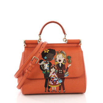 Dolce & Gabbana Miss Sicily Family Handbag Patchwork 387091