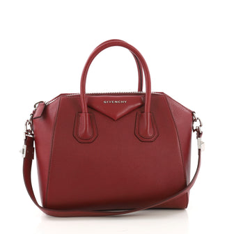 Givenchy Antigona Bag Leather Small Red 387161