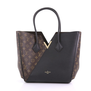  Louis Vuitton Model: Kimono Handbag Monogram Canvas and Leather MM  Brown 38728/1