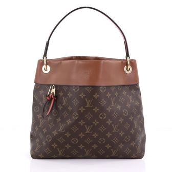 Louis Vuitton Model: Tuileries Hobo Monogram Canvas with Leather Brown 38732/5