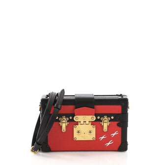 Louis Vuitton Model: Petite Malle Handbag Epi Leather red 38733/2