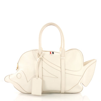 Thom Browne Trigger Reef Fish Bag Leather - Rebag
